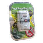 Ультрозвуковой отпугиватель вредителей 220В  Зеленый блистер  "PEST REPELLING AID"  1/100  6557